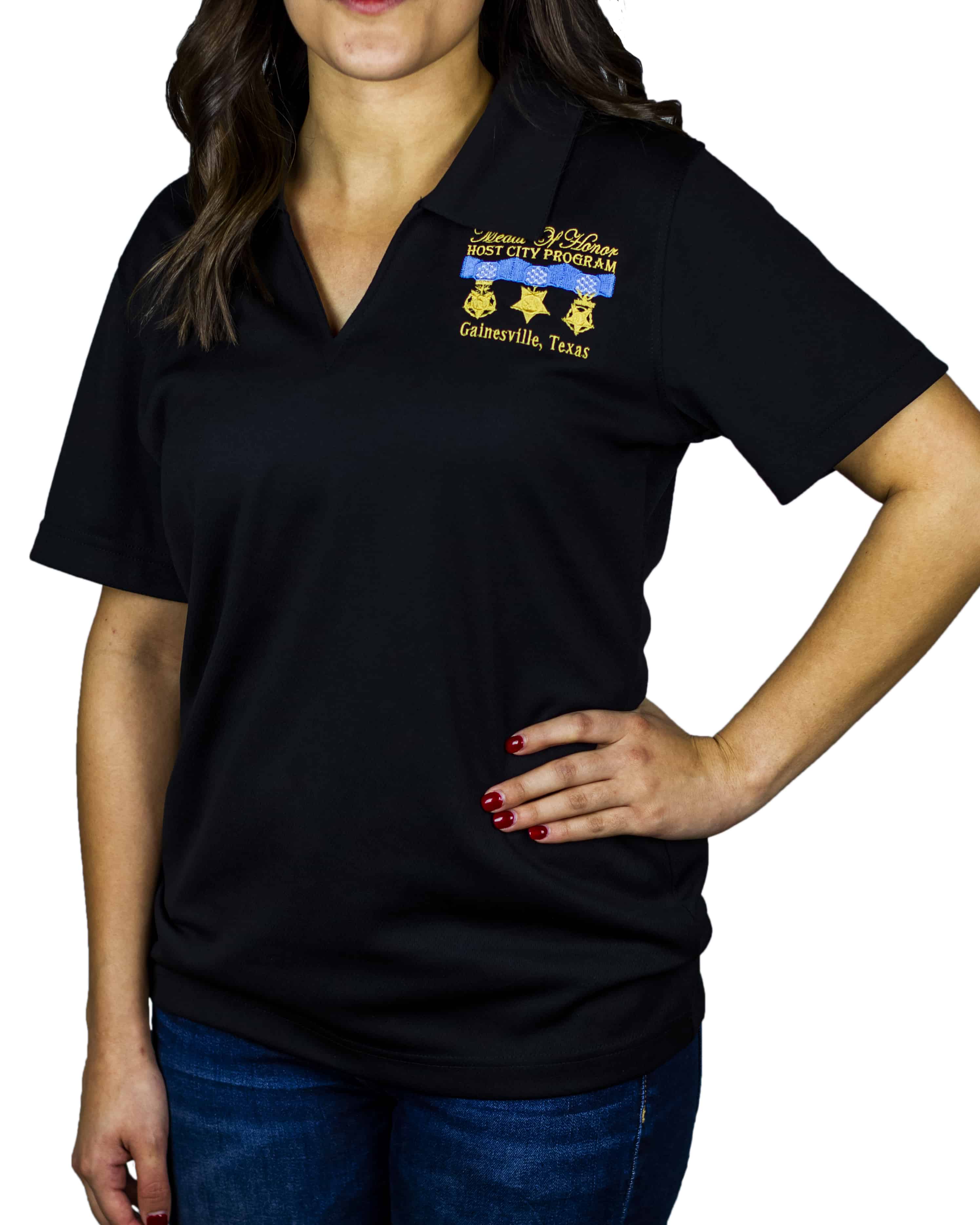 Ladies Polo Shirt – Medal of Honor Host City Program